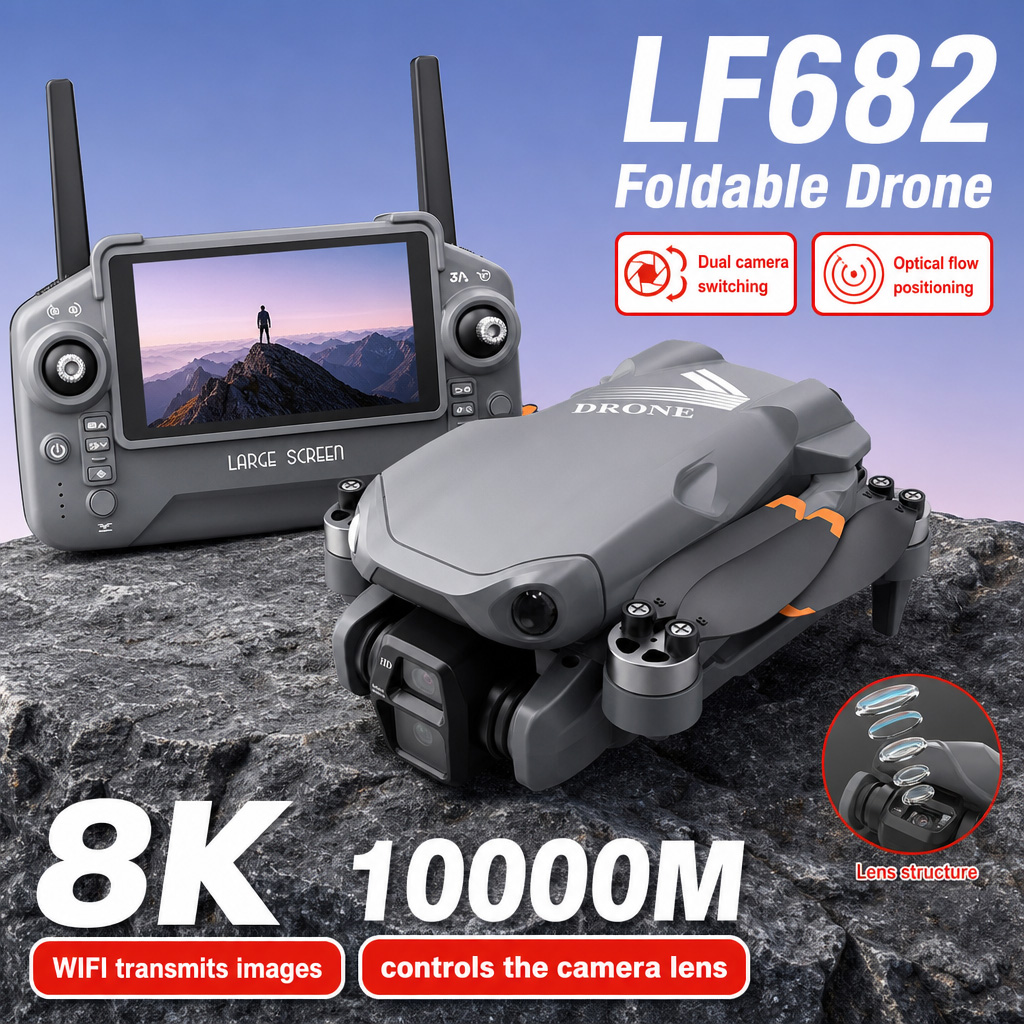 Luftbild-Drohne LF682 mit 8K H – Drone Power Bank Bewertung und Preis